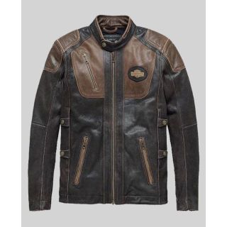 Veste en cuir Trostel HD Triple Vent System pour hommes
