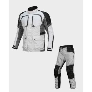 Combinaison textile pour motard et aventure
