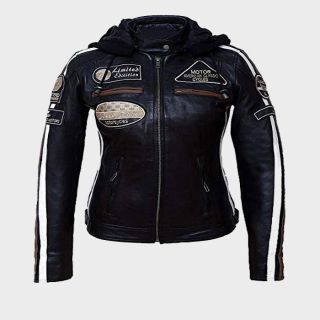 Veste en cuir Harley Davidson pour femme
