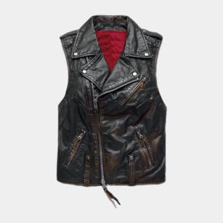 Gilet en cuir pour femme Harley Davidson

