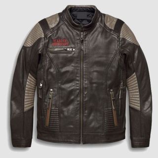 Veste en cuir pour hommes Exhort
