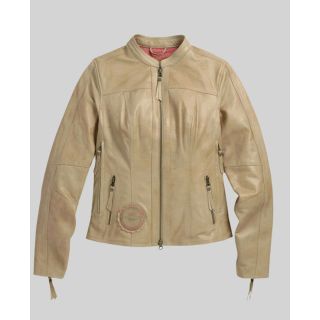 Veste en cuir à triple ventilation Gremlin Shield pour femme de Harley Davidson
