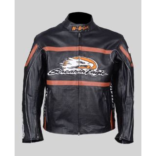 Veste en cuir Harley Davidson Raceway Screamin Eagle pour homme
