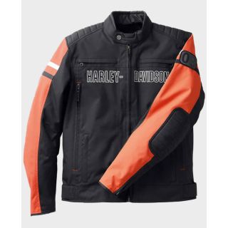 Veste textile imperméable Harley Davidson Hazard pour homme
