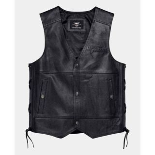Gilet en cuir pour homme Harley Davidson

